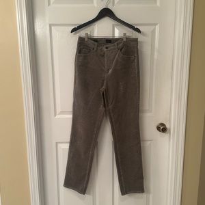 Talbots, straight leg corduroy pants. Size 6.